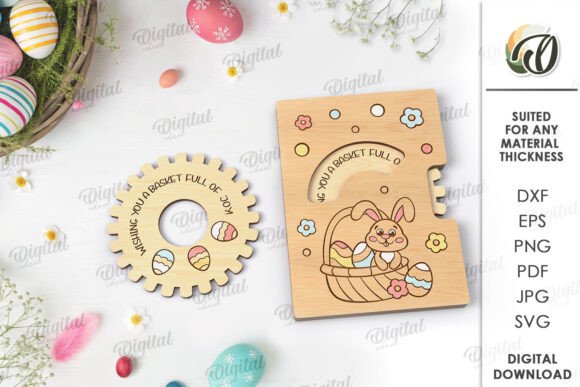 3D Easter Greeting Card Laser Cut: A Creative Digital Tool for Unique Designs