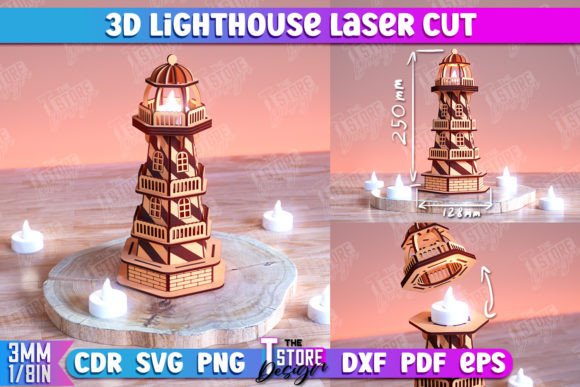 3D Lighthouse Laser Cut Tower Model: A Practical Guide for Makers and Designers