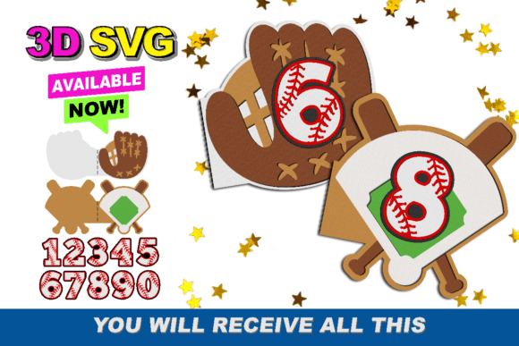 Baseball Card 3D SVG: A Creative Tool for Digital Crafting