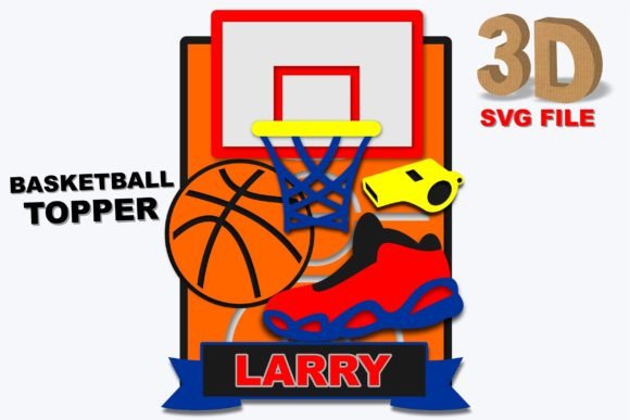 Basketball Topper 3D Svg: A Creative Tool for Custom Cake Toppers and More