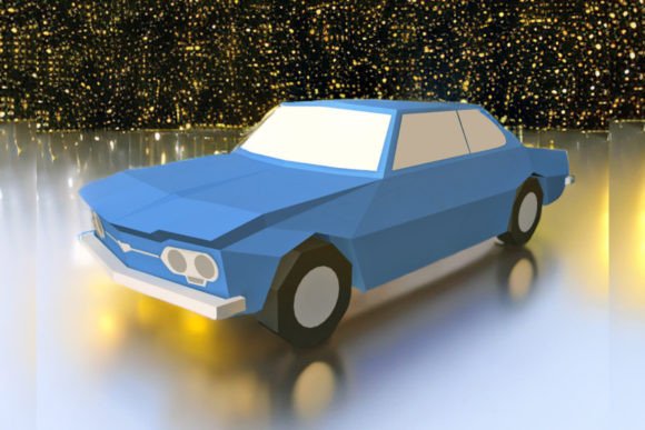 Car Favour 3D Papercraft
