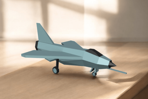 Fighter Jet - 3d Papercraft