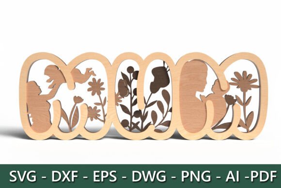 Mum 3D Laser Cut SVG: A Creative and Practical Design for All