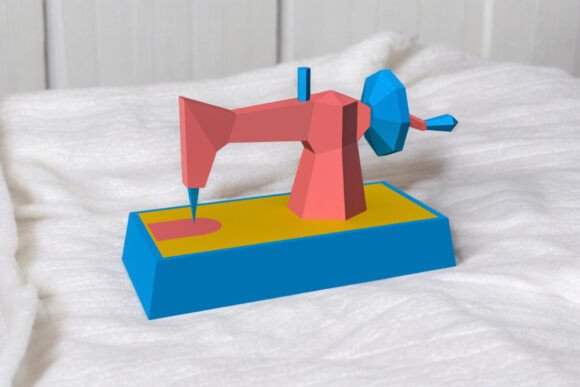 Sewing Machine 3D Papercraft